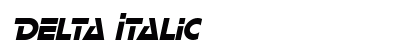 Delta Italic preview