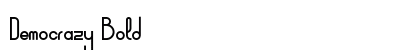 Democrazy Bold preview