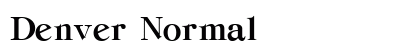Denver Normal Preview