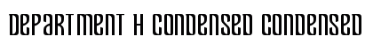 Department H Condensed Condensed preview