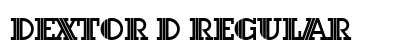 Dextor D Regular preview