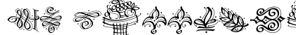 DF Calligraphic Ornaments LET Plain preview