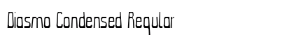 Diasmo Condensed Regular Preview