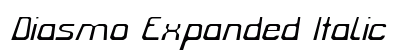 Diasmo Expanded Italic Preview