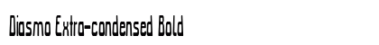 Diasmo Extra-condensed Bold Preview