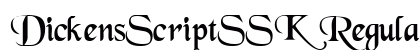 DickensScriptSSK Regular preview