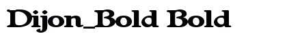 Dijon_Bold Bold preview
