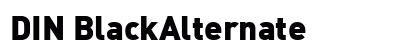DIN BlackAlternate Preview