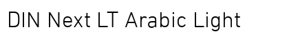 DIN Next LT Arabic Light preview