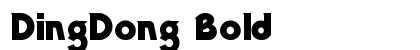 DingDong Bold preview