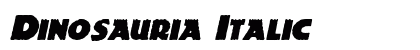 Dinosauria Italic preview