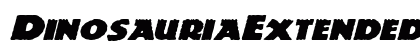 DinosauriaExtended Italic preview