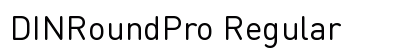 DINRoundPro Regular preview