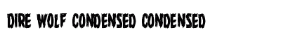 Dire Wolf Condensed Condensed preview