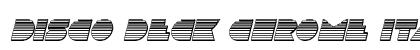 Disco Deck Chrome Italic Italic preview