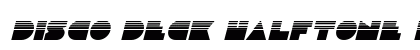 Disco Deck Halftone Italic Italic preview