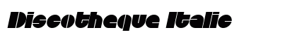 Discotheque Italic Preview