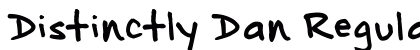 Distinctly Dan Regular preview