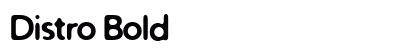 Distro Bold preview