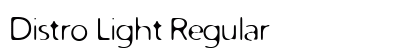 Distro Light Regular preview