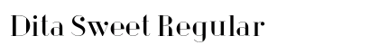 Dita Sweet Regular preview