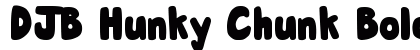 DJB Hunky Chunk Bold preview