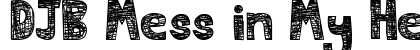 DJB Mess in My Head Bold preview