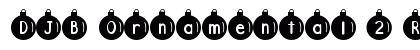 DJB Ornamental 2 Regular preview