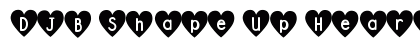 DJB Shape Up Hearts Regular preview