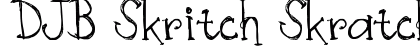 DJB Skritch Skratch Regular preview