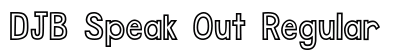 DJB Speak Out Regular preview