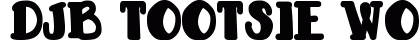 DJB TOOTSIE WOOTSIE BOLD Bold preview