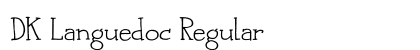 DK Languedoc Regular preview