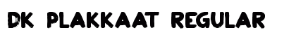 DK Plakkaat Regular preview
