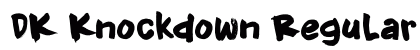 DK Knockdown Regular preview