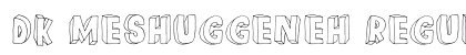DK Meshuggeneh Regular preview