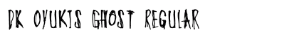 DK Oyukis Ghost Regular preview