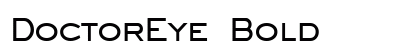 DoctorEye Bold preview