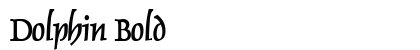 Dolphin Bold preview