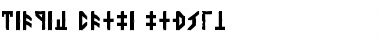 Dethek Stone Normal Font