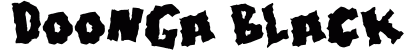 Doonga Black Regular preview