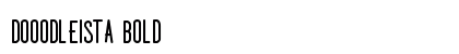Dooodleista Bold preview