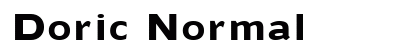 Doric Normal Preview