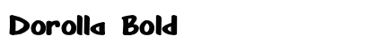 Dorolla Bold preview