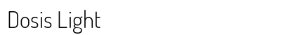 Dosis Light Preview
