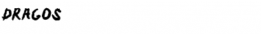 Dragos Brush 
 Font