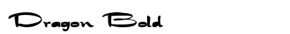 Dragon Bold preview