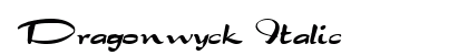 Dragonwyck Italic Preview