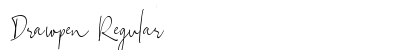 Drawpen Regular preview