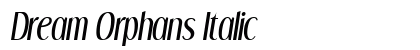 Dream Orphans Italic Preview